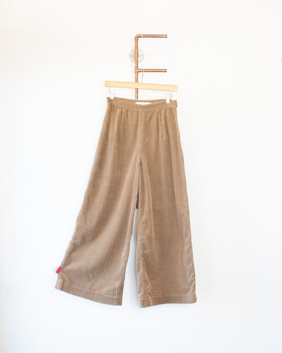Corduroy Wide Leg Trousers