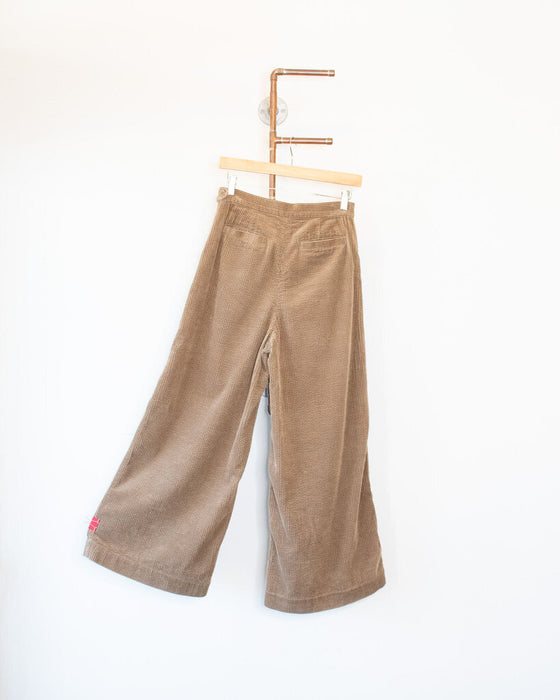 Corduroy Wide Leg Trousers