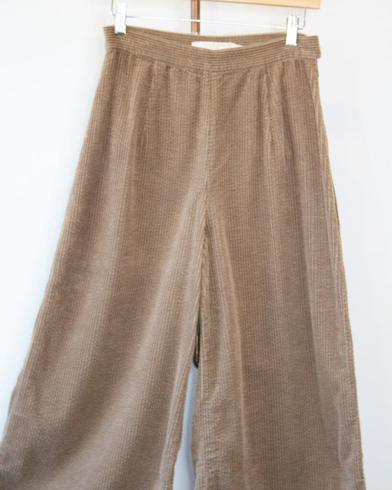 Corduroy Wide Leg Trousers