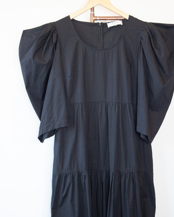 Tiered Puff Sleeve Dress