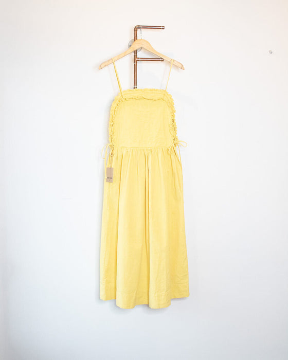 "Potholder" Lace-Up Dress