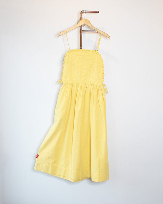 "Potholder" Lace-Up Dress