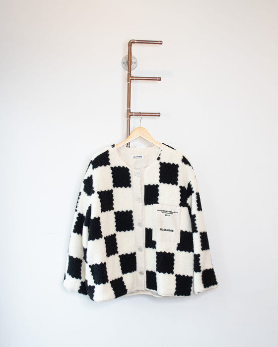 Checkered Fleece Jacket