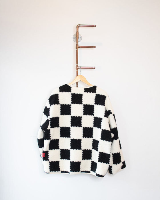 Checkered Fleece Jacket