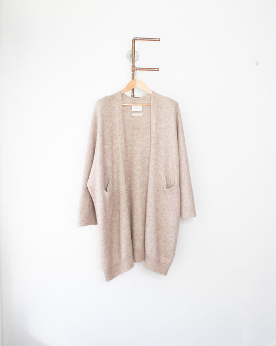 Alpaca Blend Cocoon Duster