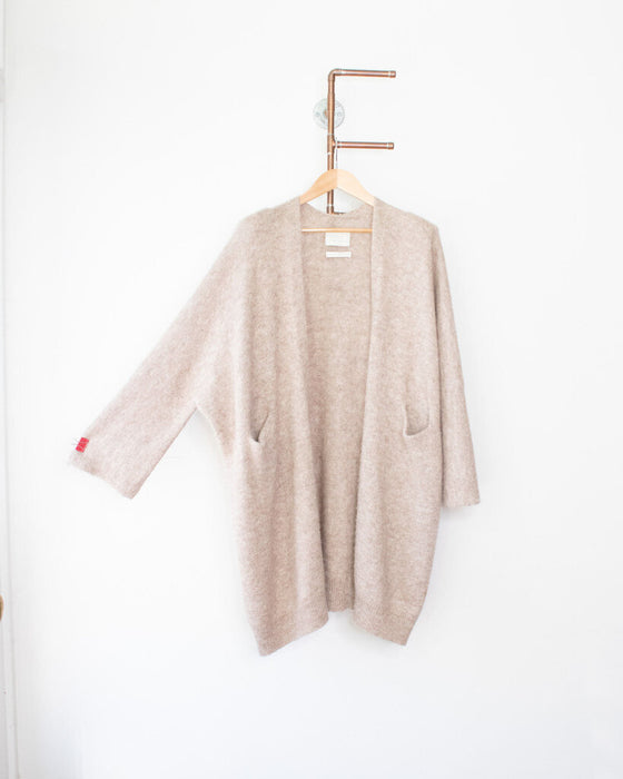 Alpaca Blend Cocoon Duster
