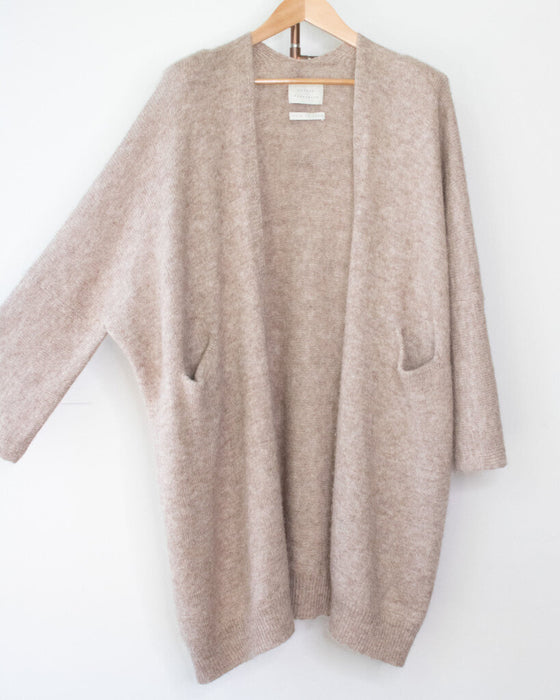 Alpaca Blend Cocoon Duster