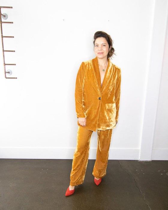 Velvet Loose Fit Suit