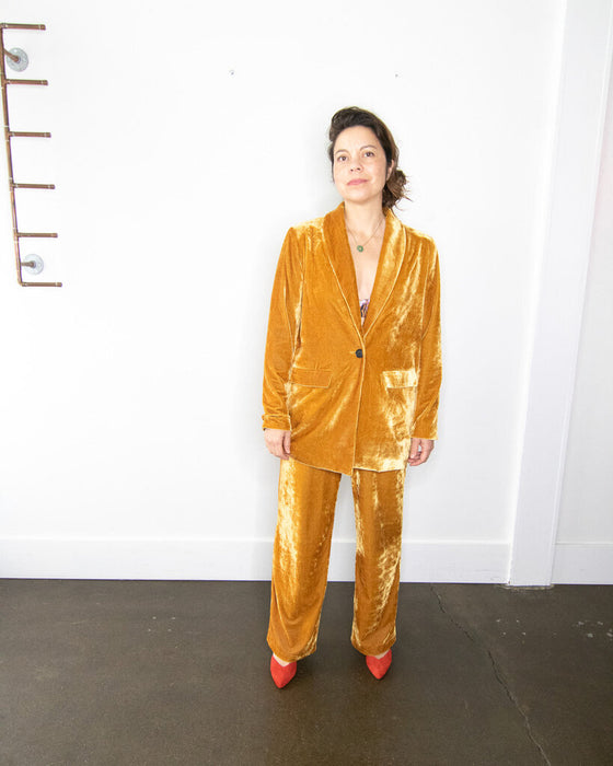 Velvet Loose Fit Suit