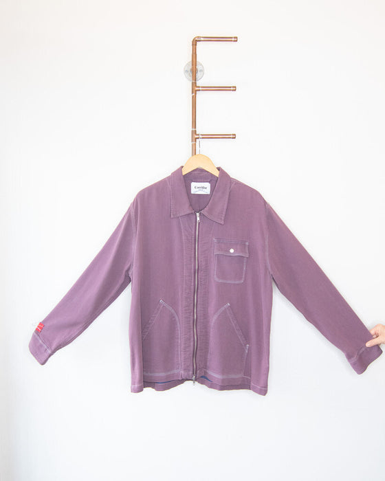 Corduroy Zip Front Jacket