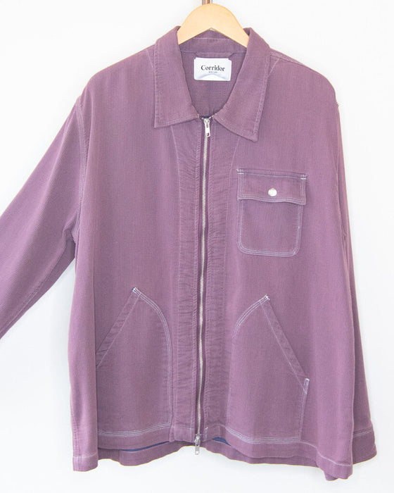 Corduroy Zip Front Jacket