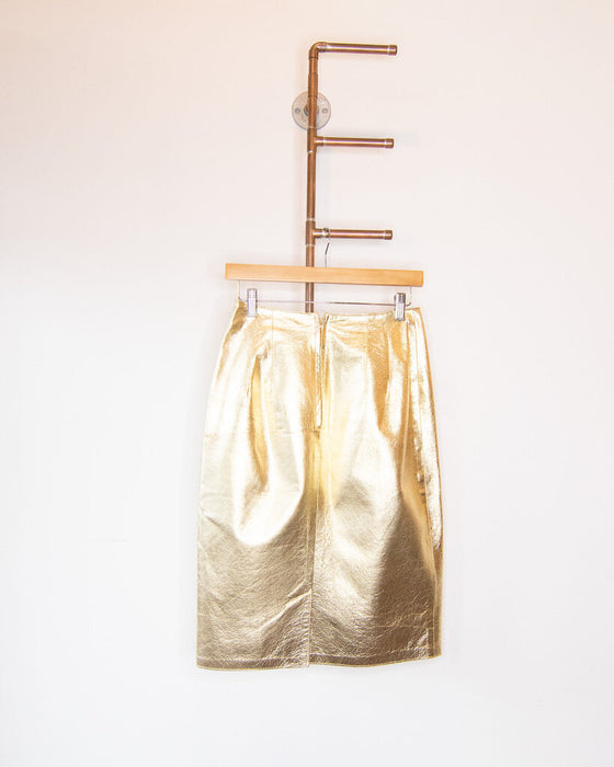 Leather Pencil Skirt