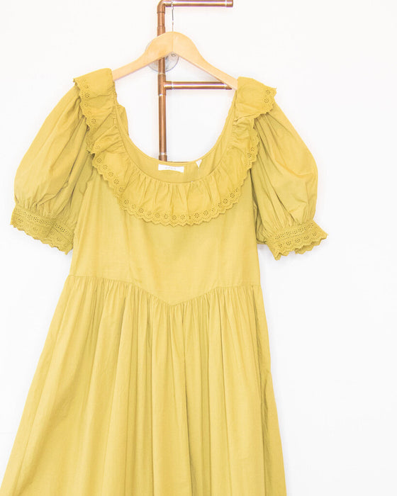 "Lupine" Cotton Dress