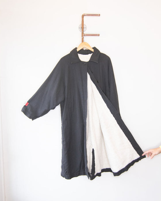 Sherpa Lined Trench Coat