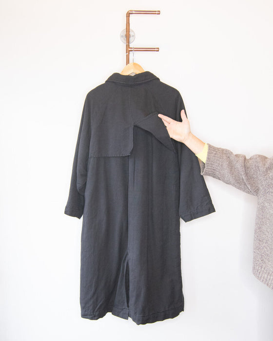 Sherpa Lined Trench Coat