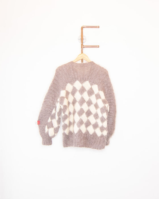 Mohair Harlequin Cardigan