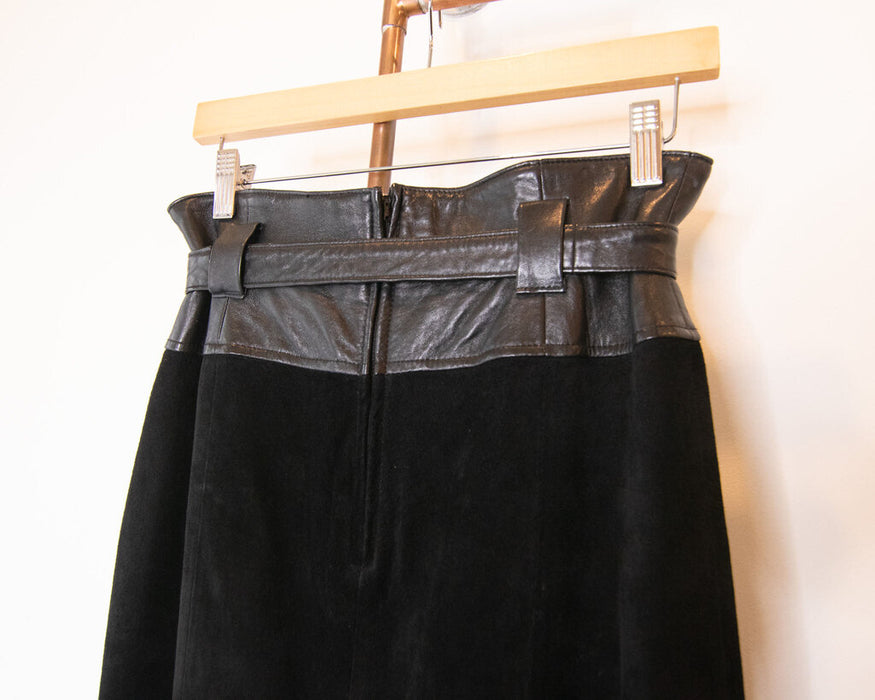 Vintage Suede Skirt