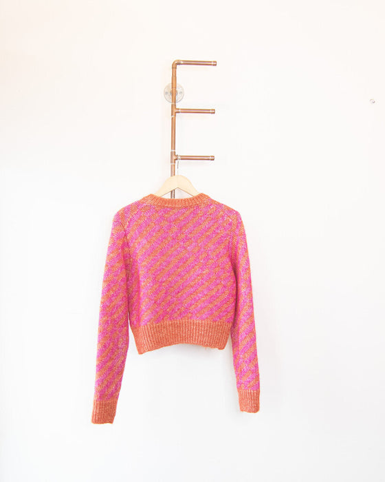 Alpaca Blend Striped Sweater