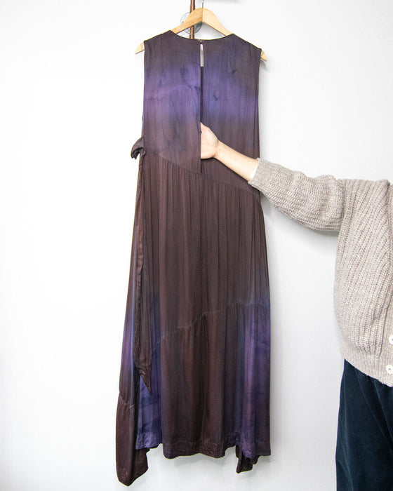 "Ritual Bow" Silk Dress