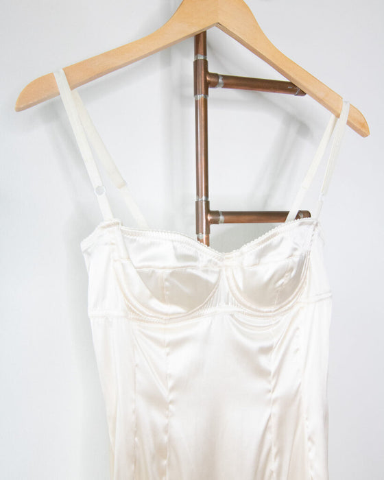 Y2K Floral Dress with Slip