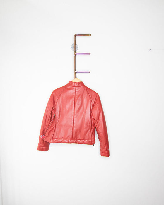 Vintage Puff Leather Jacket
