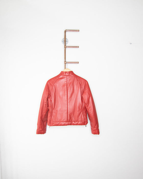 Vintage Puff Leather Jacket
