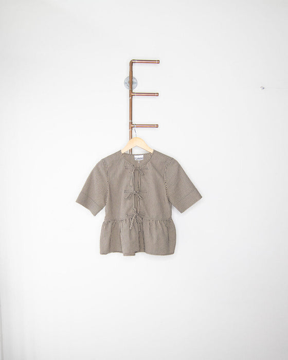 Seersucker Skirted Shirt