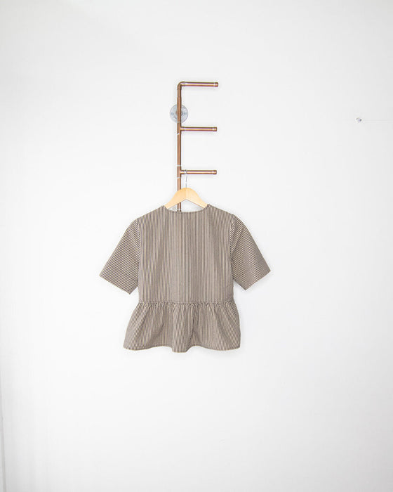 Seersucker Skirted Shirt