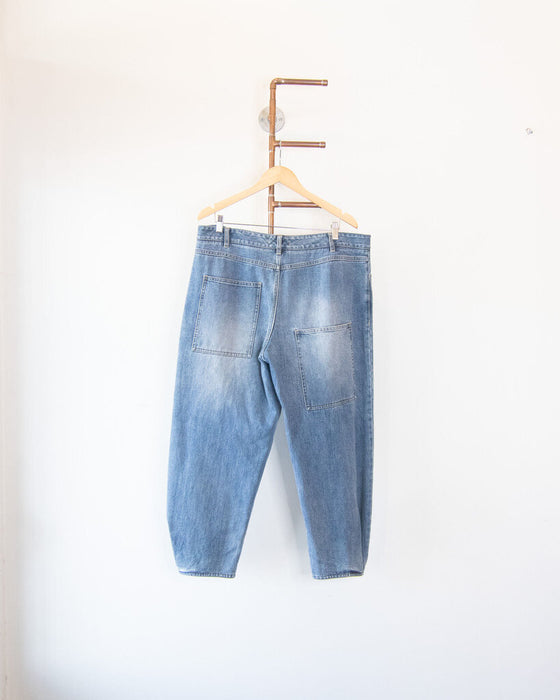 "Brancusi" Barrel Jean