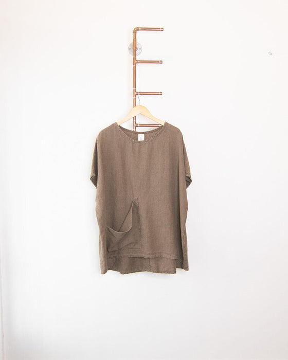 Linen "Harper" Pocket Tunic