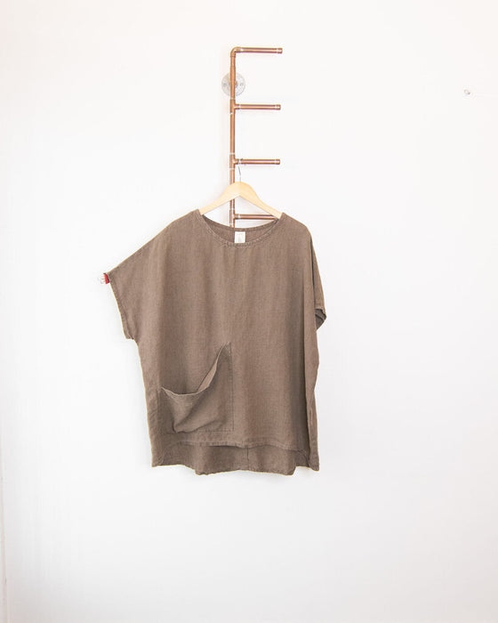 Linen "Harper" Pocket Tunic