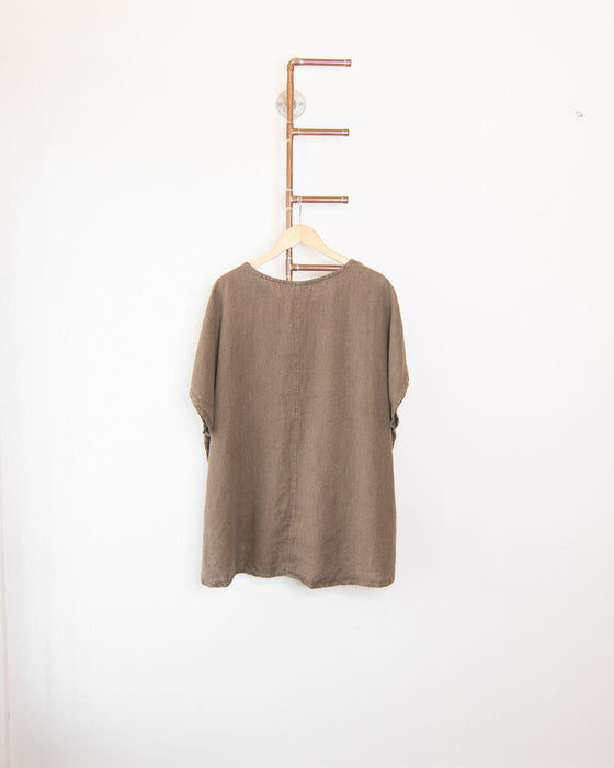 Linen "Harper" Pocket Tunic