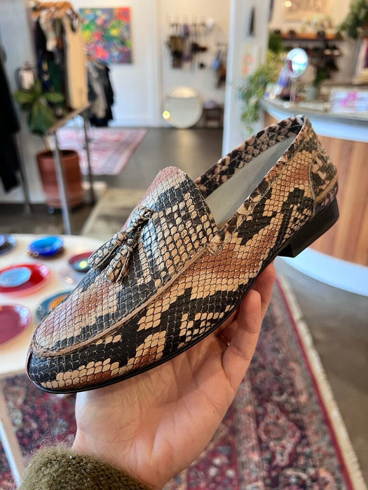"Vidal" Python Loafers