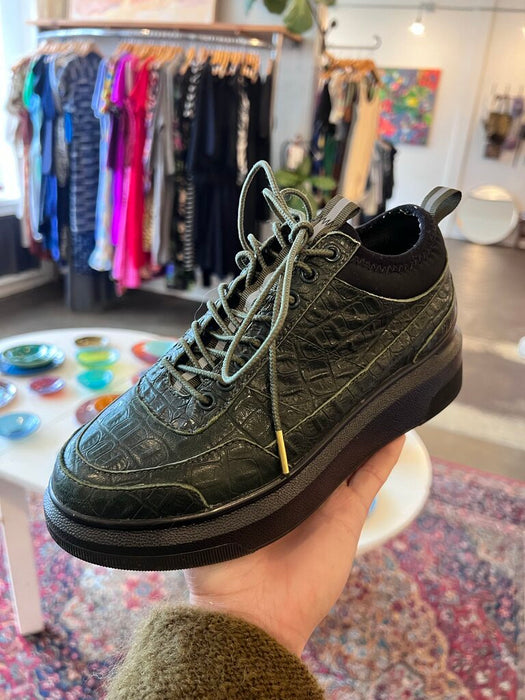 Croc Platform Sneakers