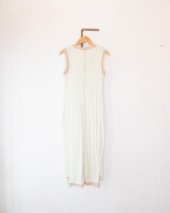 Knit "Rib Crew" Dress