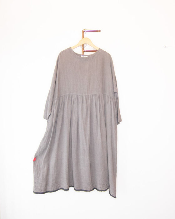 Linen Long Sleeve Dress