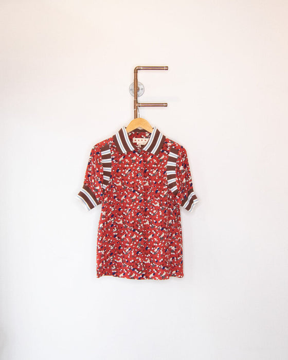 Floral Knit Top