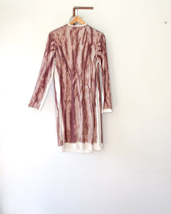 Trompe-l'œil Silk Wrap Dress