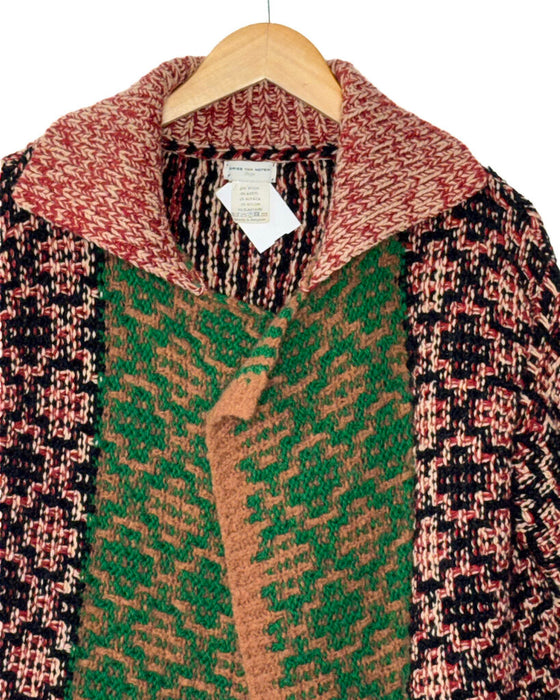 Wool/Alpaca Blend Split Back Sweater